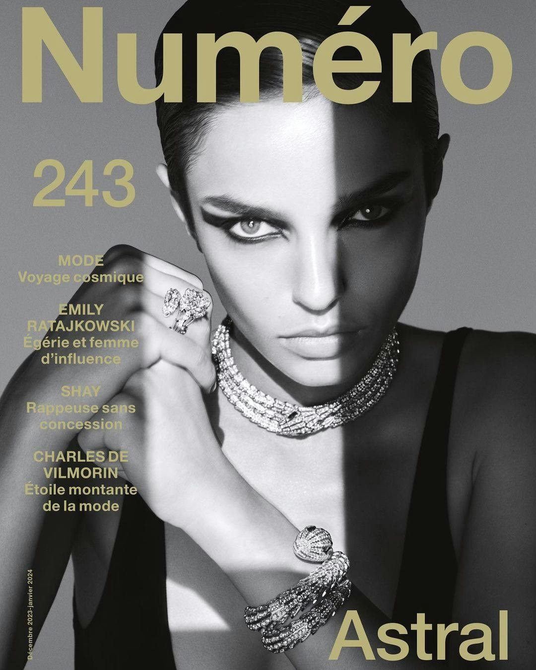 Numero Magazine Dec 2023, photographed by Ben Hassett